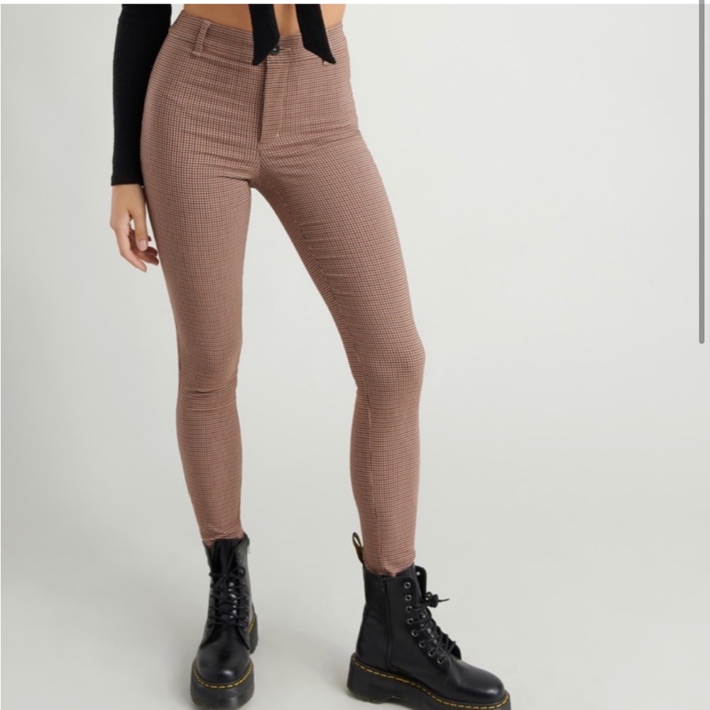 Garage Skinny Plaid  As If Pants